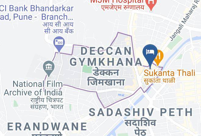 Pune - Hotel Poonam Maps