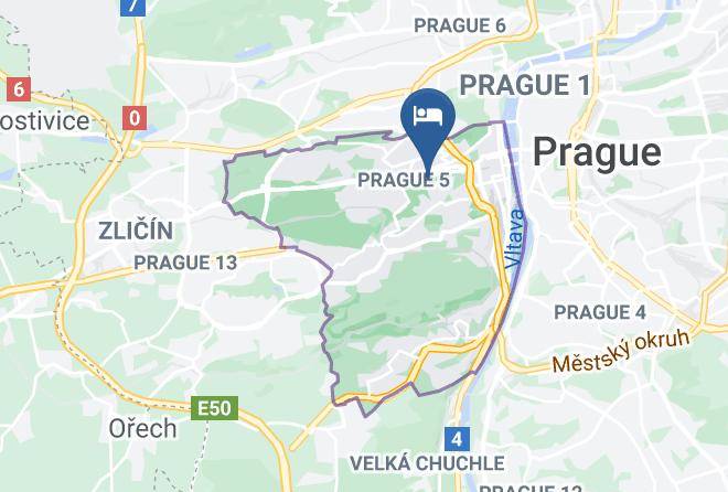 Prague - Hotel Popelka Maps