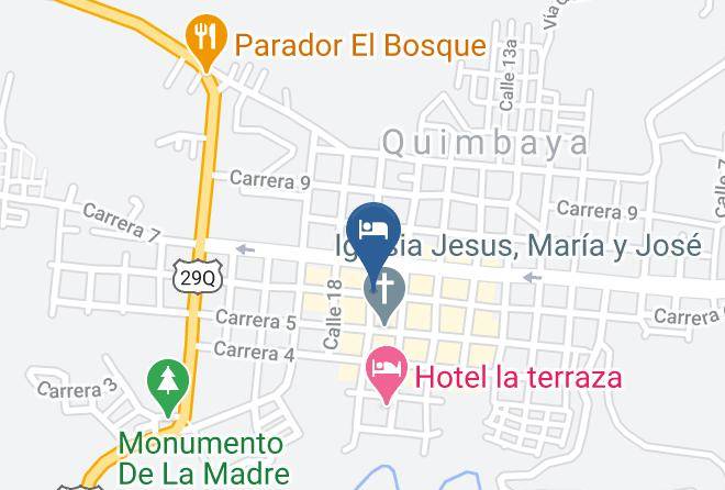 Quimbaya - Hotel Poporo Quimbaya Maps