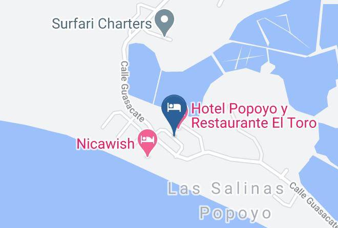 Tola - Hotel Popoyo Nicaragua Maps