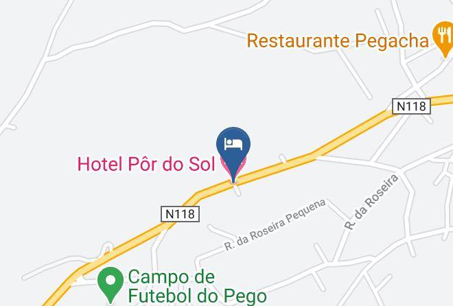 Abrantes - Hotel Por Do Sol Maps