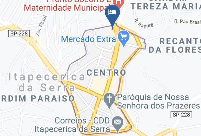 Itapecerica Da Serra - Hotel Por Do Sol Maps