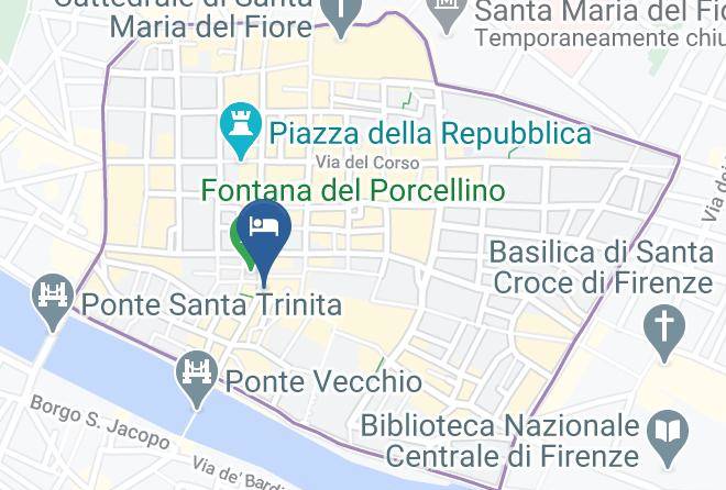 Florence - Hotel Por Santa Maria Maps