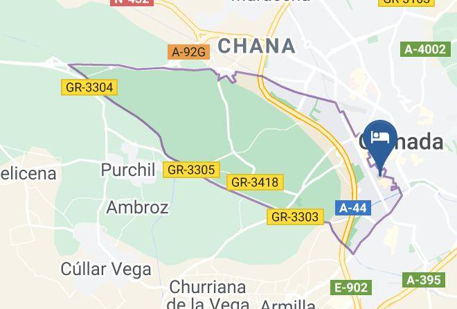 Granada - Hotel Porcel Sabica Maps