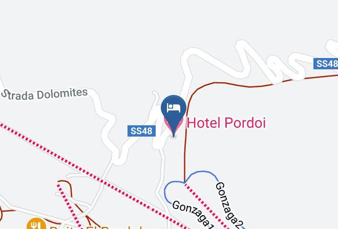 Trento - Hotel Pordoi Maps