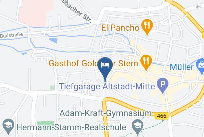 Schwabach - Hotel Porlein Maps