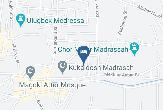 Bukhara - Hotel Porso Maps