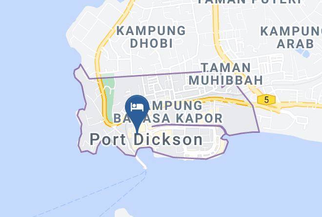 Port Dickson - Hotel Port Dickson Maps
