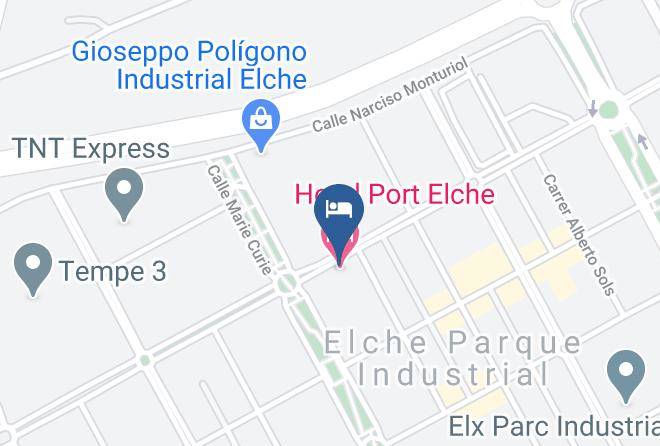 Alicante - Hotel Port Elche Maps
