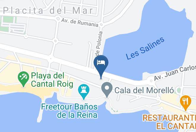 Alicante - Hotel Port Europa Maps