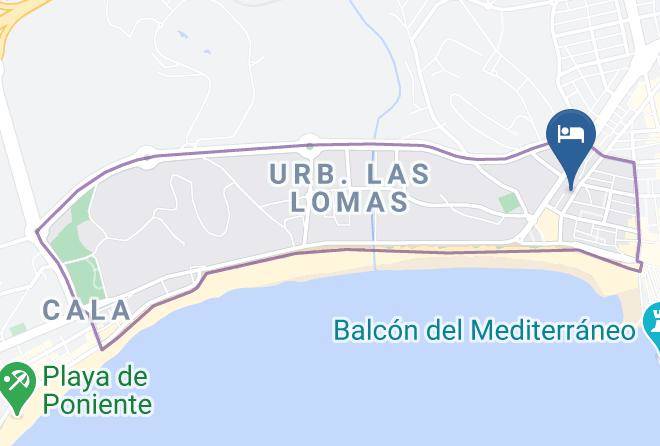 Alicante - Hotel Port Fleming Maps