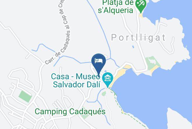 Girona - Hotel Port Lligat Maps