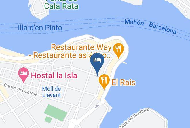 Hotel Port Mahon Map