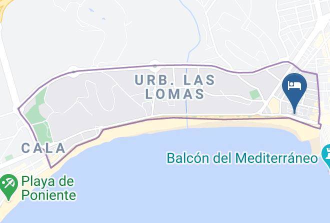 Alicante - Hotel Port Mar Blau Maps