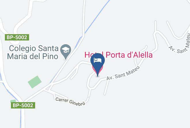 Barcelona - Hotel Porta D'alella Maps