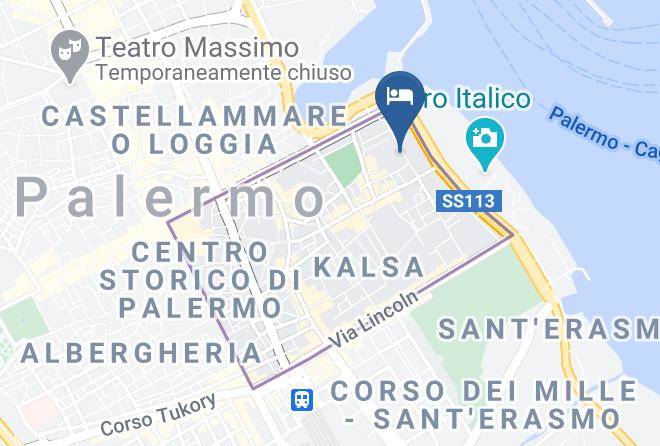 Palermo - Hotel Porta Felice Maps