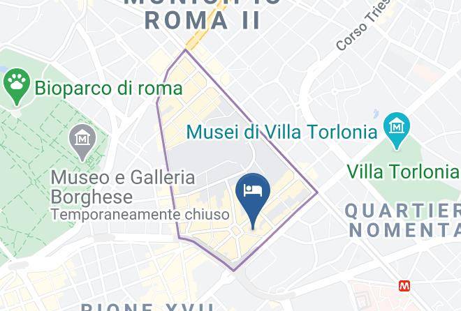 Rome - Hotel Porta Pia Maps