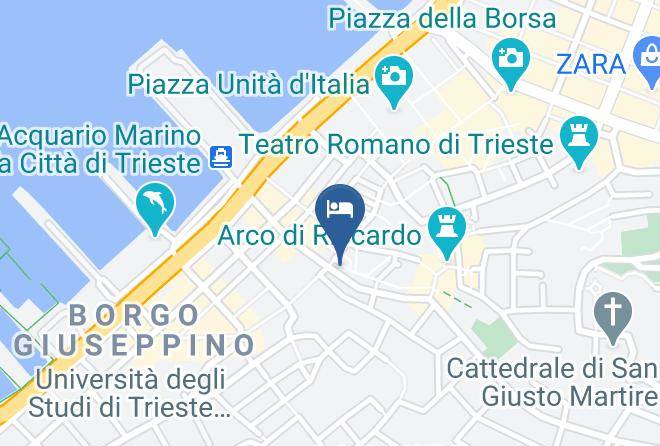 Trieste - Hotel Portacavana Maps