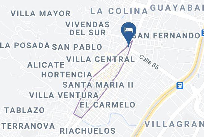 Hotel Portal Central Map