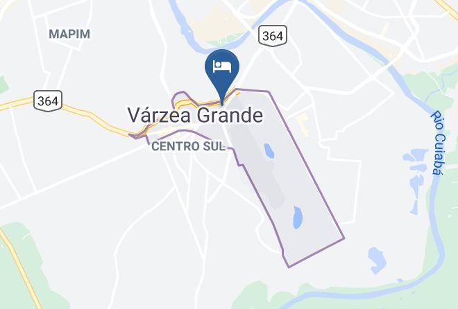 Varzea Grande - Hotel Portal Da Amazonia Maps