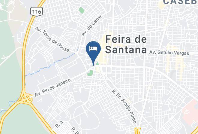 Feira De Santana - Hotel Portal Da Praca Maps