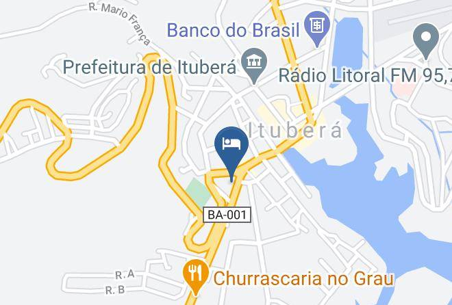 Itubera - Hotel Portal Das Aguas Maps