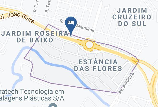 Jaguariuna - Hotel Portal Das Aguas Maps