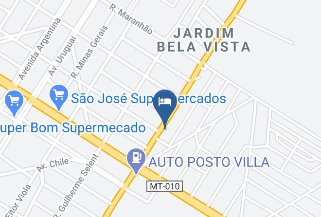 Sao Jose Do Rio Claro - Hotel Portal Das Aguas Maps