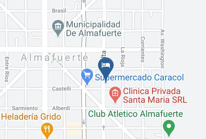 Tercero Arriba Department - Hotel Portal De Calamuchita Maps