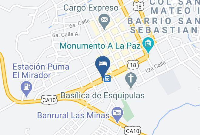 Esquipulas - Hotel Portal De La Fe Maps