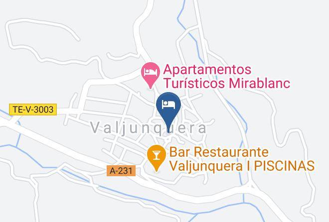 Teruel - Hotel Portal Del Matarrana Maps