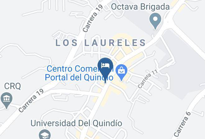 Hotel Portal Del Norte Armenia Map