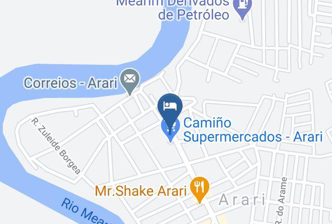 Arari - Hotel Portal Do Mearim Maps