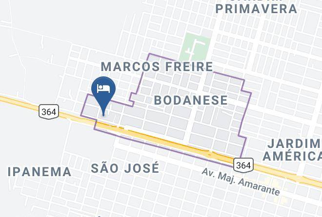 Hotel Portal Do Norte Map