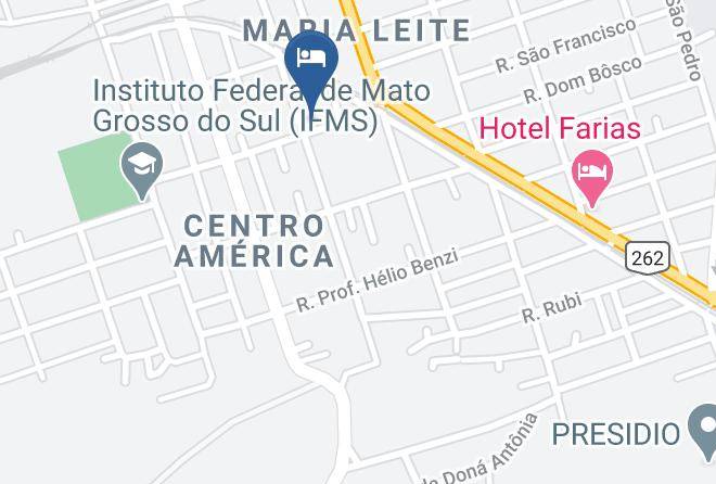 Corumba - Hotel Portal Do Pantanal Maps