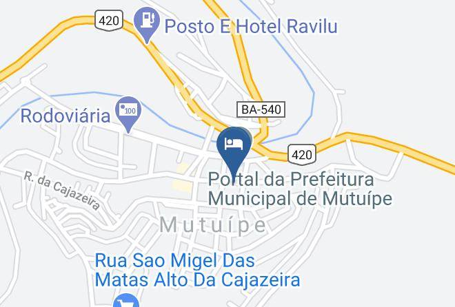 Mutuipe - Hotel Portal Do Vale Maps