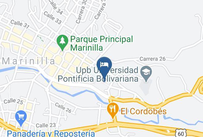 Marinilla - Hotel Portal Dorado Maps