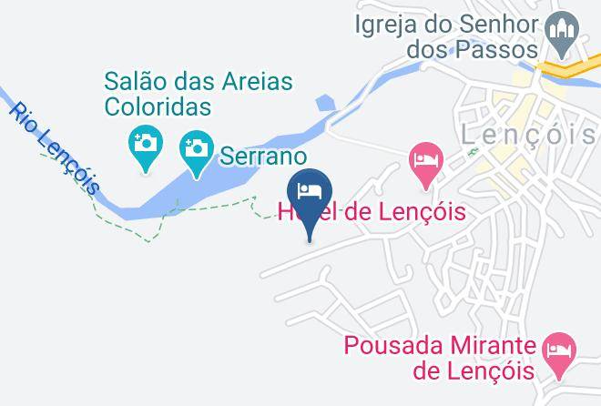 Hotel Portal Lencois Map
