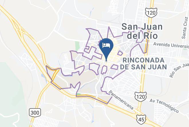 San Juan Del Rio - Hotel Portal Royalty Maps
