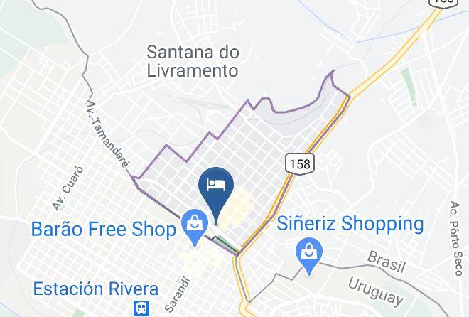 Santana Do Livramento - Hotel Portal Santana Do Livramento Maps