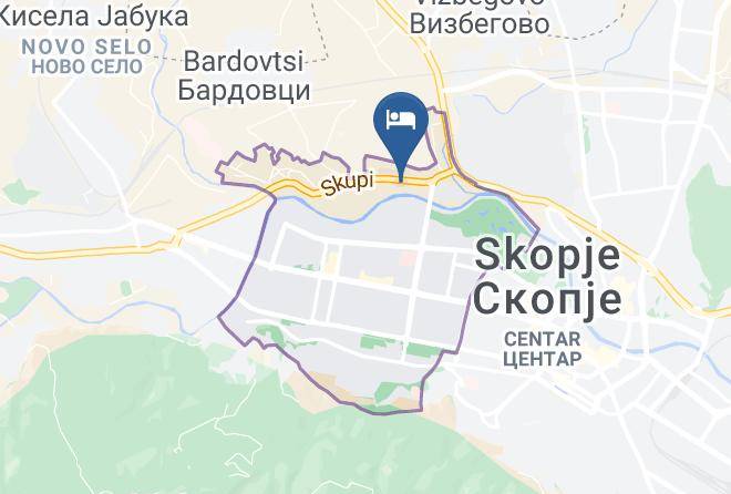 Skopje - Hotel Portal Maps