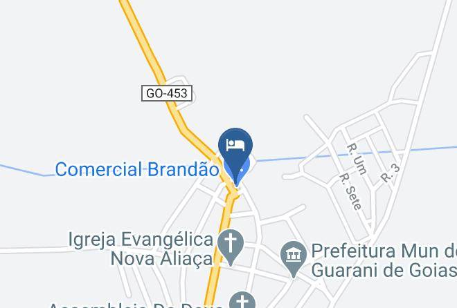 Guarani De Goias - Hotel Portal Terra Ronca Maps