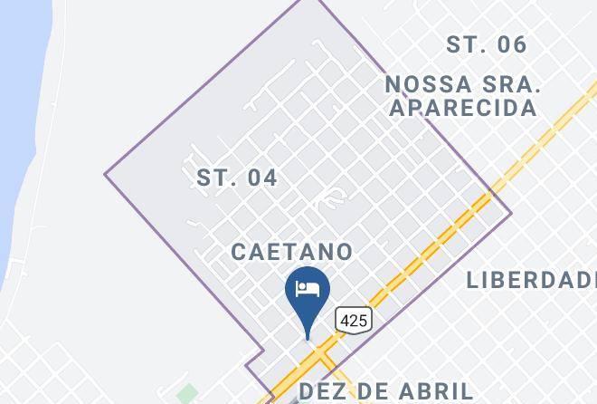 Guajara Mirim - Hotel Portales Maps