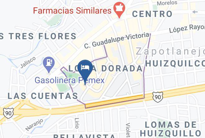 Zapotlanejo - Hotel Portales Plaza Maps