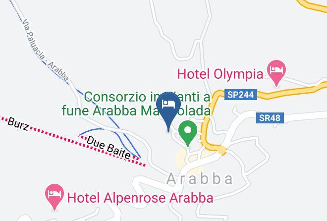 Belluno - Hotel Portavescovo Maps