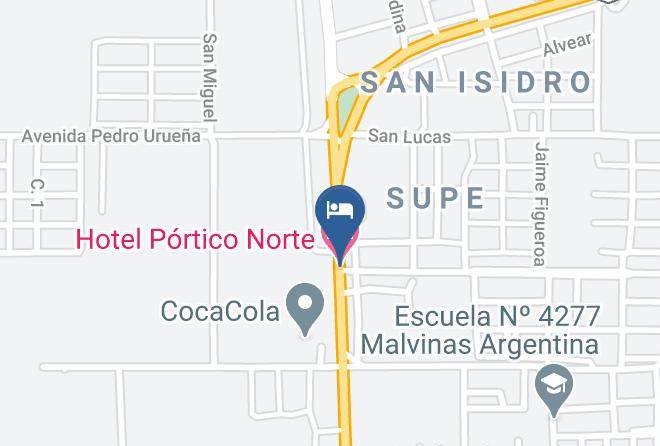 General Jose De San Martin - Hotel Portico Norte Maps