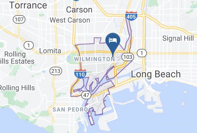 Los Angeles - Hotel Portlight Maps