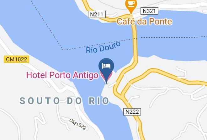 Cinfaes - Hotel Porto Antigo Maps