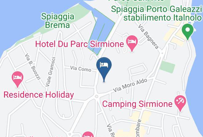 Brescia - Hotel Porto Azzurro Maps