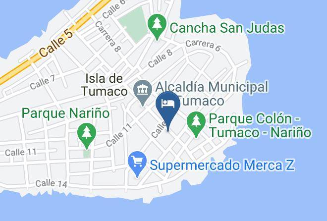 Tumaco - Hotel Porto Bello Tumaco Maps